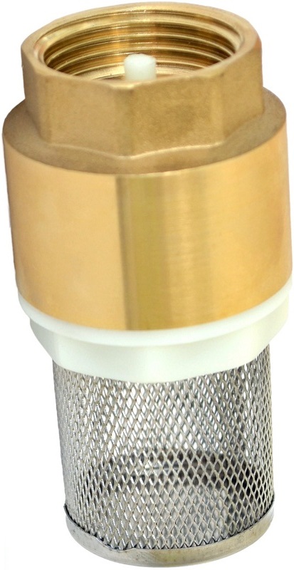 Клапан обратный 1/2" Jif 310. Обратный клапан с сеткой св-100. Обратный клапан с сето. Клапан воздушный с сеткой.